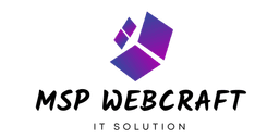 MSP Webcraft Logo - IT Solutions Company